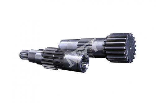 Mining machinery gear shaft with spline