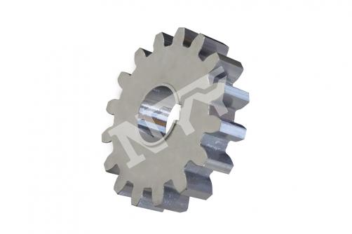 Pile hammer gearbox driven gear