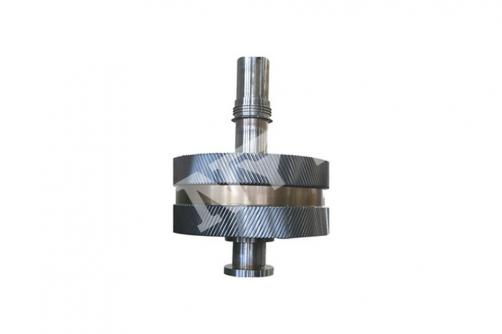 Steam turbo gearbox 17CrNiMo6 large hard flank herringbone gear assembly