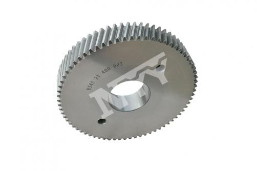 Plastic and rubber extruder high speed gearbox 17CrNiMo6 tooth grinding helical gear