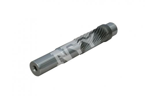 Plastic and rubber extruder high speed gearbox 17CrNiMo6 M2.5 heavy load tooth grinding gear shaft