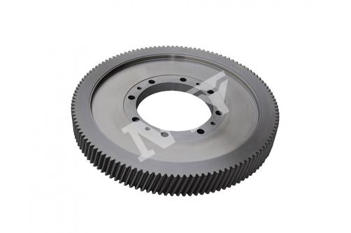 Feed and biofuel machinery 17CrNiMo6 alloy steel M5 DIN class 6 big helical gear