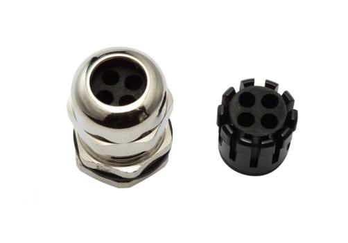 Multi-Hole Cable Gland (4 Holes)