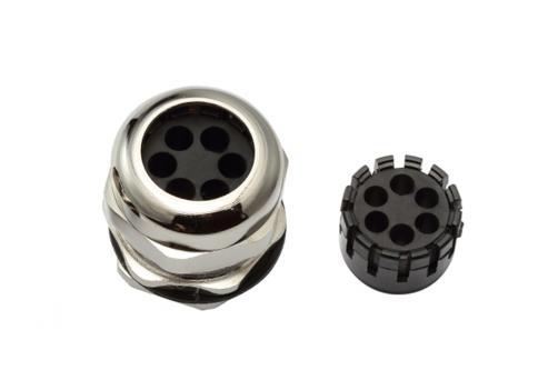Multi-Hole Cable Gland (6 Holes)