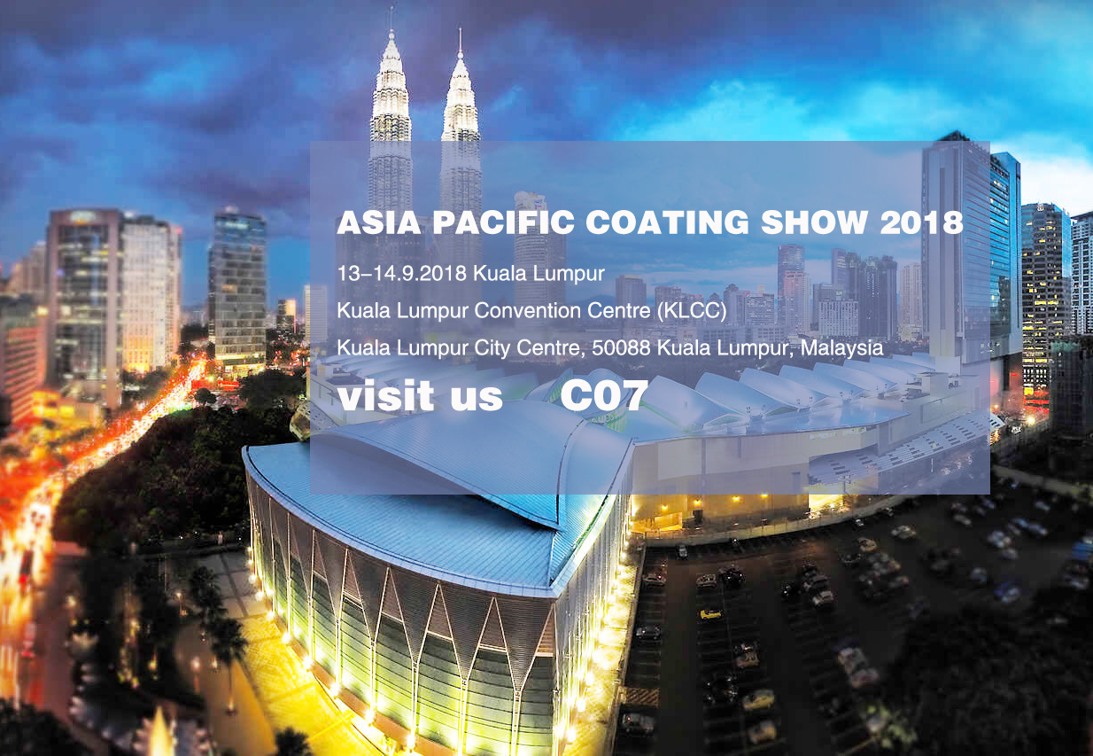 Asian Pacific Coating Show, APCS 2018 will be held Kuala Lumpur