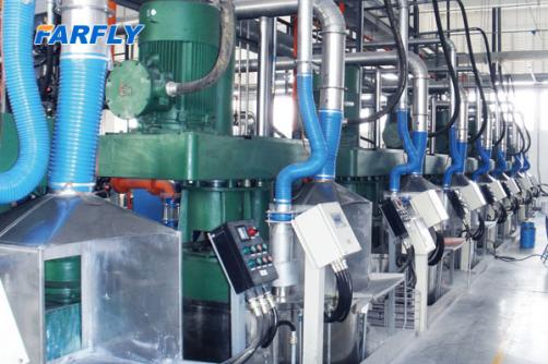Complete paint production line