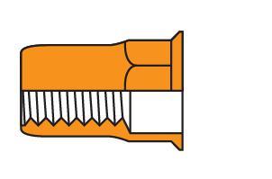 Reduce Hex Head Inner Hex Body-UK Blind Rivet Nuts