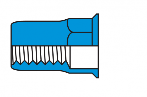 Reduce Hex Head Inner-Hex Body Blind Rivet Nuts