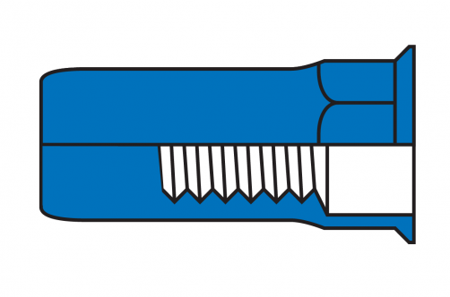Reduce Hex Head Inner-Hex Body Close End Blind Rivet Nuts /Stainless Steel