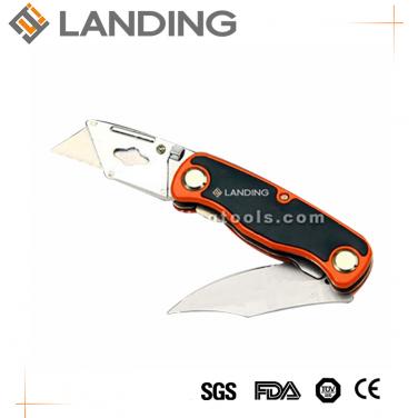 Dual Blade Heavy Cutting Folding  Multi Functional Utility Knife  383301