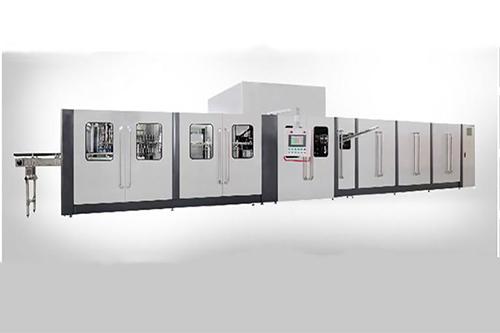 Blow filled rotary machine