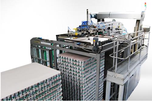 Automatic unloading tank buttress machine