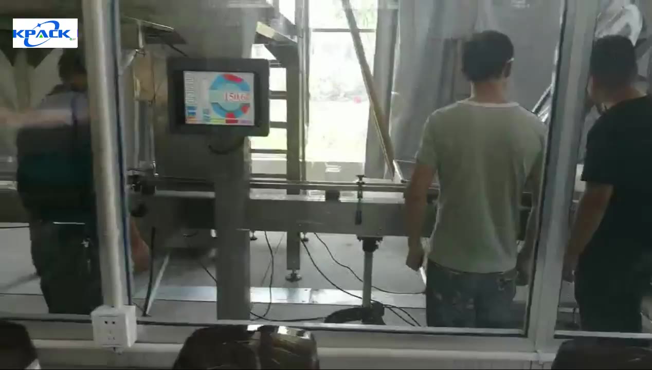 Automatic Particle bottling production line