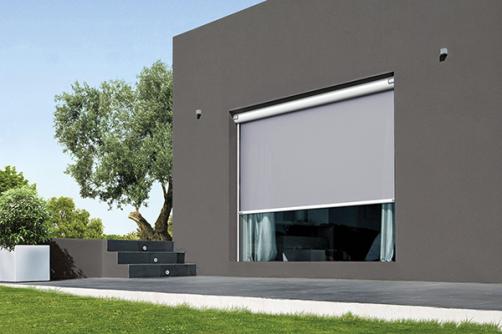 Outdoor Motorized Roller Blinds
