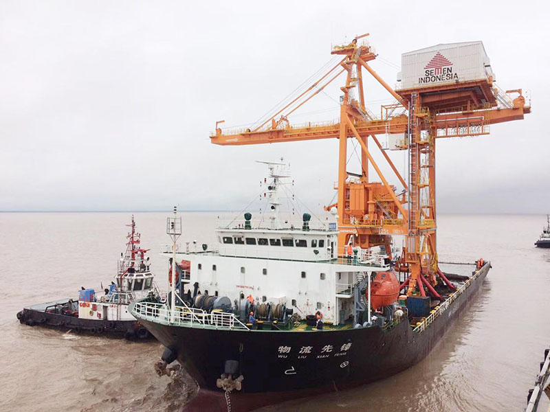 GENMA Delivered 1 Grab Ship Unloader to Indonesia