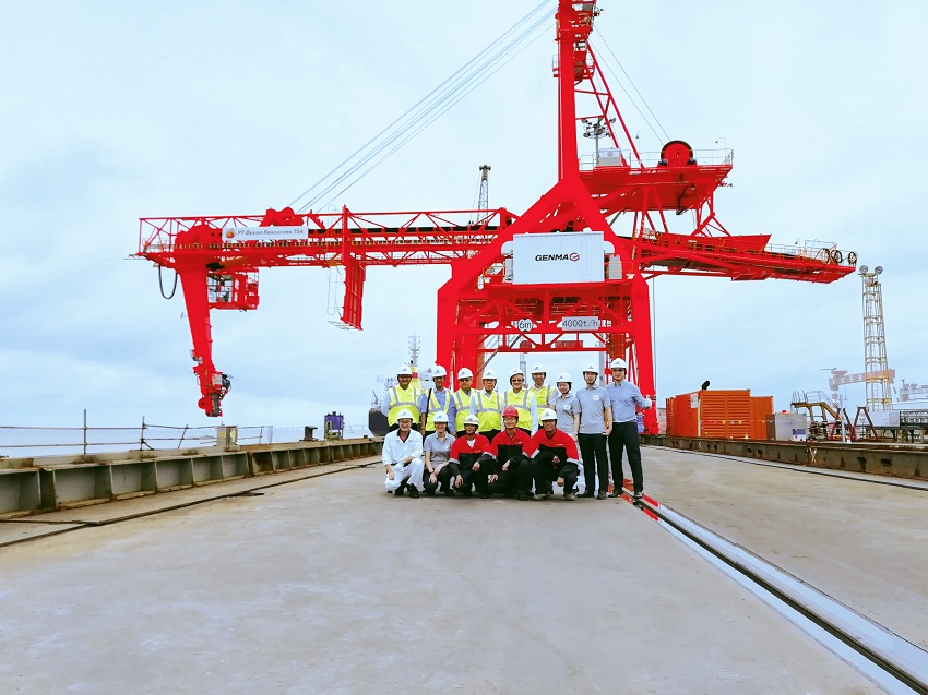 Genma Ship Loader Delivered to BCT