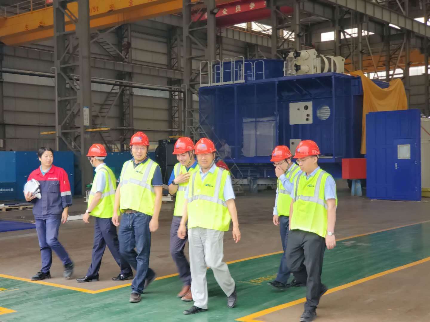 RHM welcomes the visit of leaders of Hefei Cement Research and Design Institute Co., Ltd.