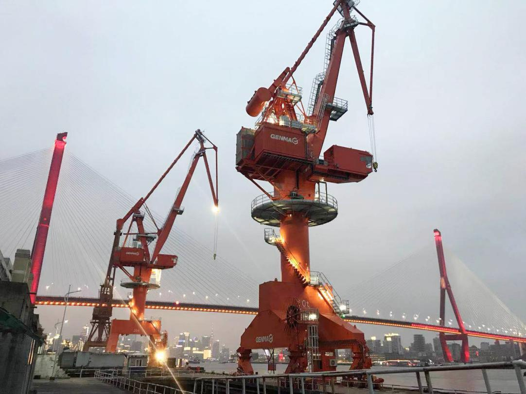 Perfect performance丨 RHM has successfully delivered two Genma gantry cranes