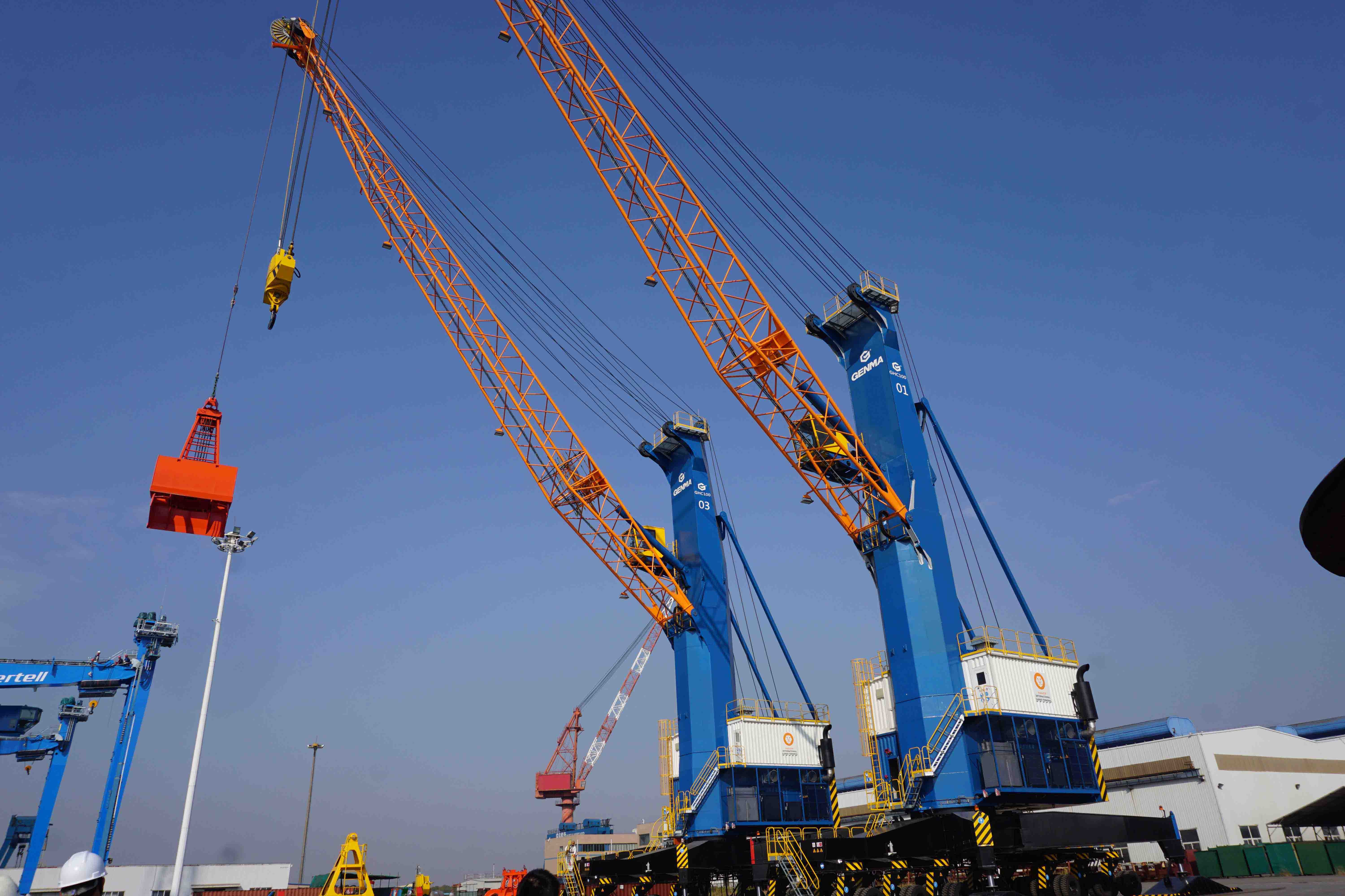 Experienced supplier of mobile port crane,mobile harbour crane,Mobile