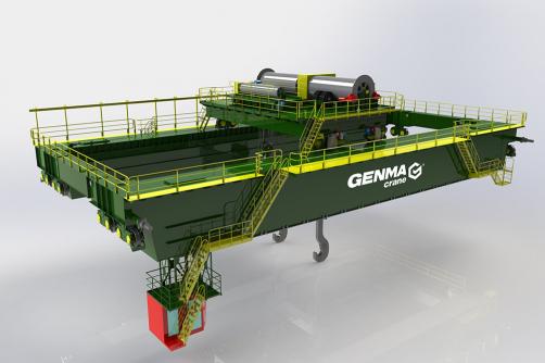 Primary-secondary Casting Crane