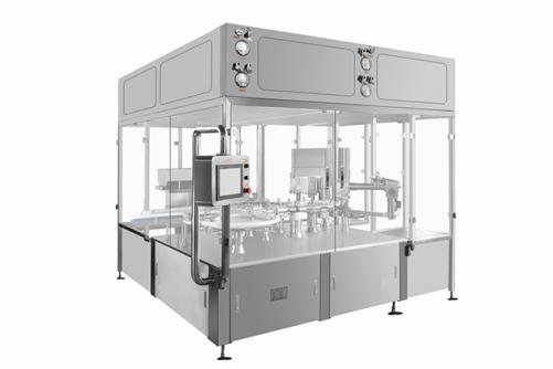 Food Grade Liquid Drops Glass Bottle Filling Machine