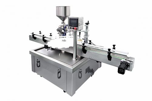 Cosmetic Face Cream Container Filler Machine