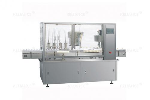 In Line Muliti Heads Liquid Filler Machine