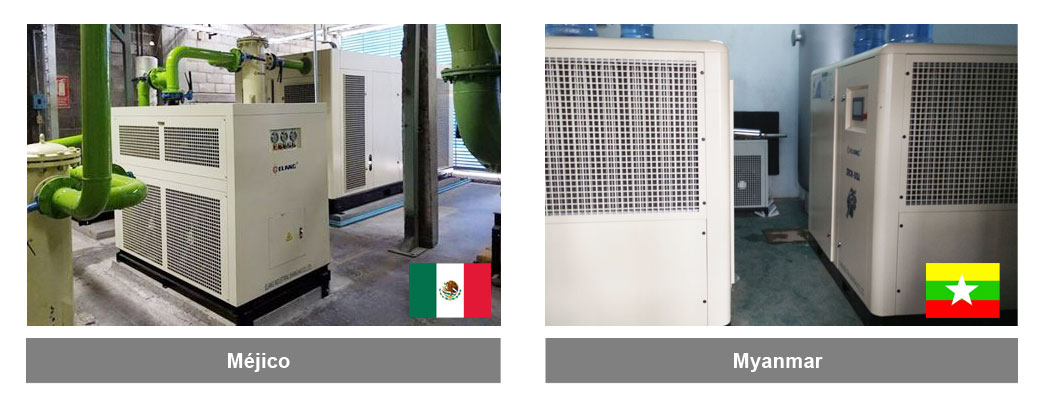 lugar de instalación de Compresor Libre De Aceite