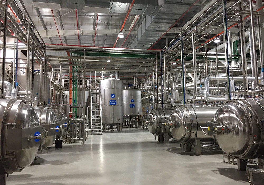 Dairy processing line,dairy equipment,yeo hiap seng soymilk ... Lav sengeramme metall