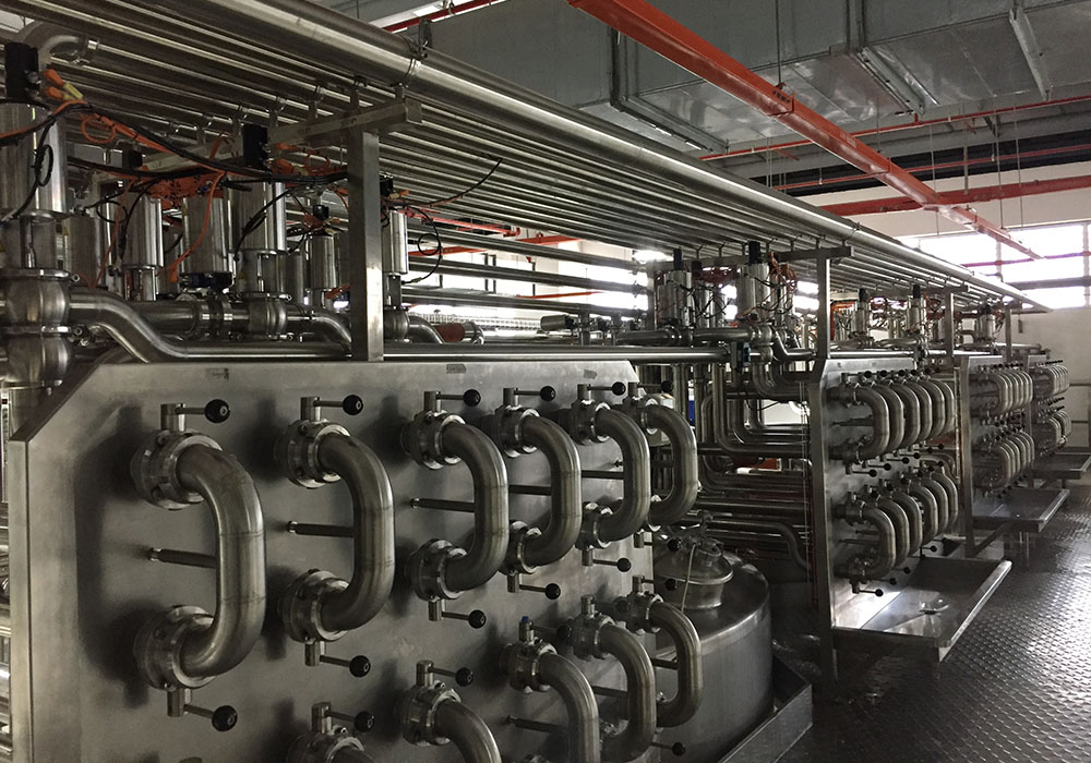 Dairy processing line,dairy equipment,yeo hiap seng soymilk ... Lav sengeramme metall