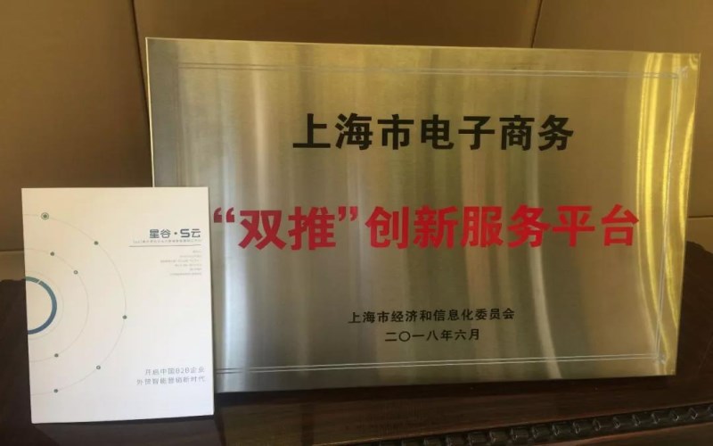 上海谷擎母公司入选上海经信委2018年度电子商务“双推”服务平台